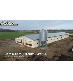 Tekintse meg a legújabb brojler hizlaló épületünkről készült videónkat!