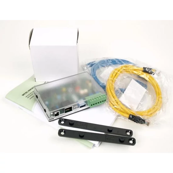FANCOM Weblinkbox kommunikációs egység és kábel